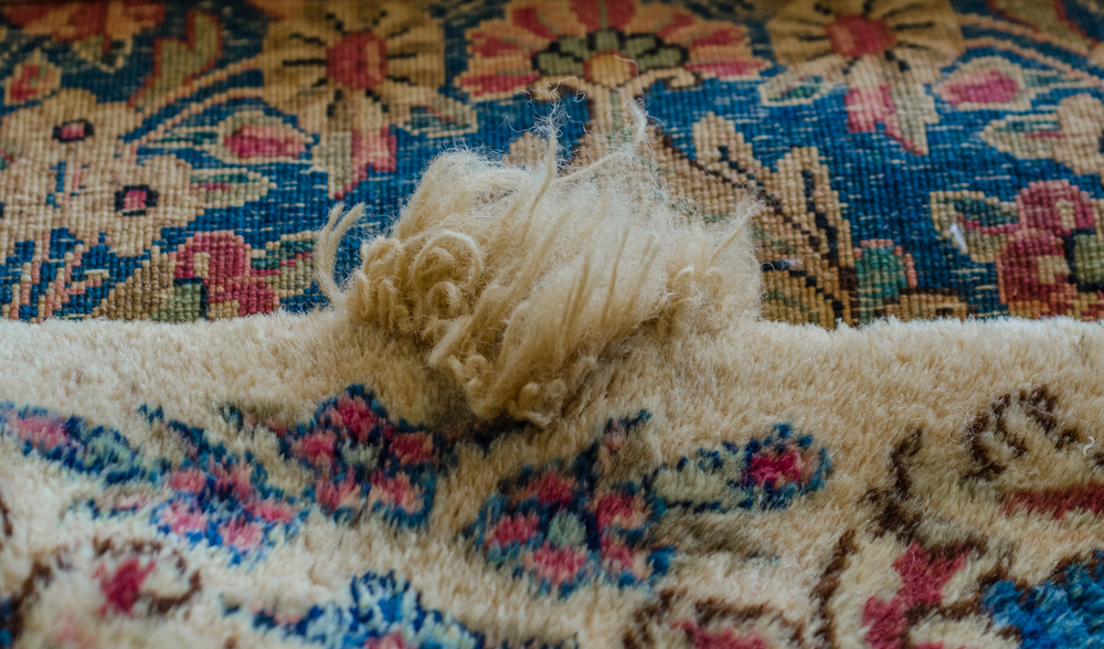 prefabricated rug fringe